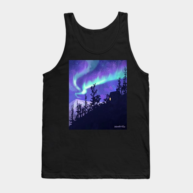 Northern Lights Tank Top by bbanditt